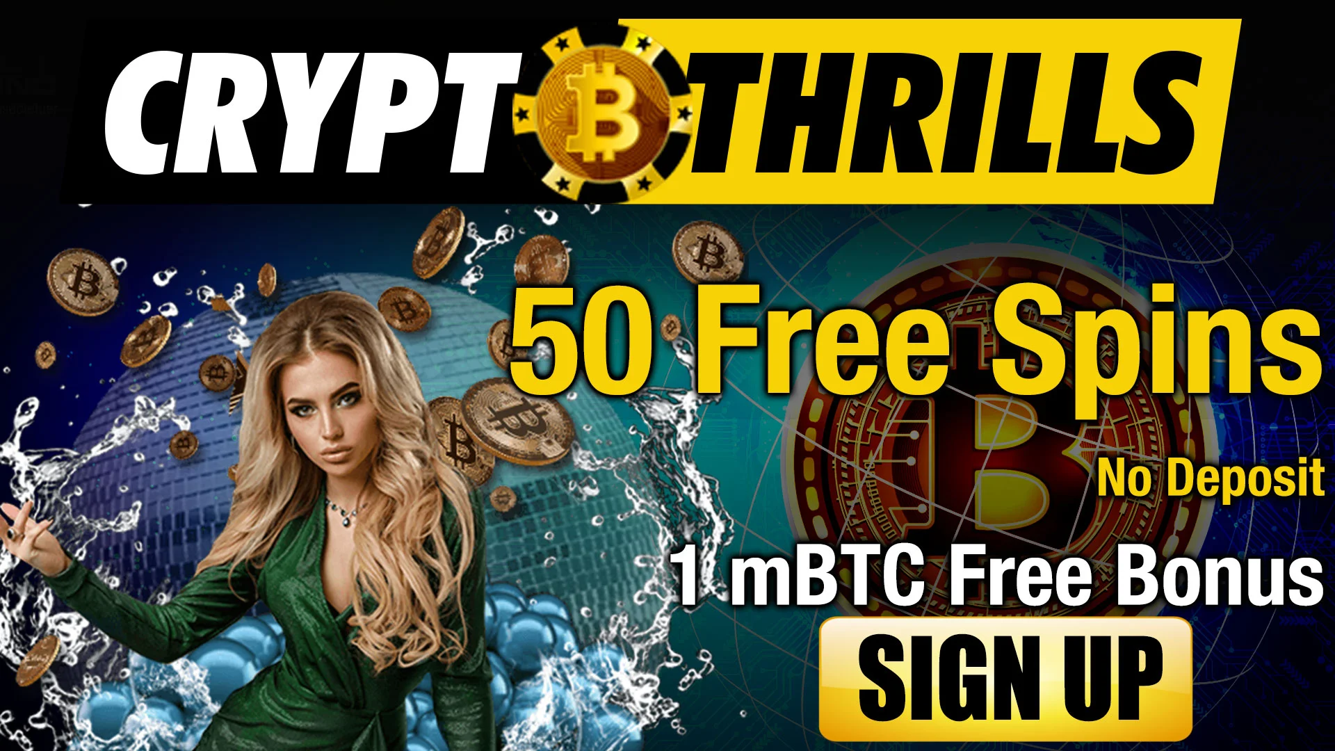 crypto thrills  no deposit bonus
